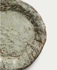 Szürke kerámia desszertes tányér ø 21 cm Alenia – Kave Home