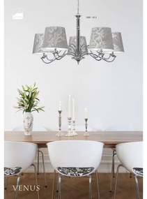 JUPITER 1289-VS5 - VENUS függeszték 5xE27/60W