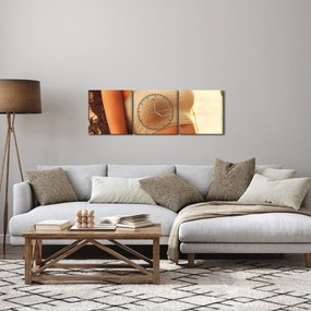 Kép - nő a fa mellett (órával) (90x30 cm)