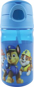 Mancs Őrjárat Best Team műanyag szívószálas kulacs akasztóval 350 ml