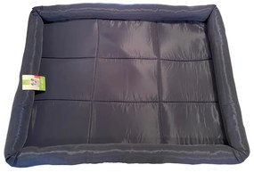 Vízálló kisállat fekhely kennelbe/kutyaketrecbe/autóba, kék, XL (70 x 100 cm)