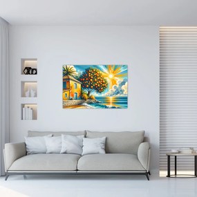 Kép - Ház narancsokkal I. (90x60 cm)