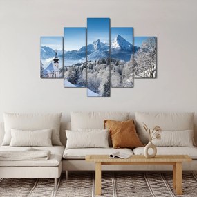 Kép - Egy pillantás a téli tájra (150x105 cm)