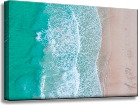 Vászonkép Óceán Hullámok Természet Tengerpart 60x40 cm Ajándéknak is tökéletes