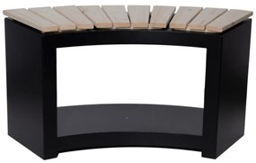 Fekete kerti pad Curved – Esschert Design