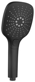 Sapho kézi zuhany gombbal, matt fekete