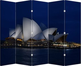 Paraván - Éjszakai Sydney (210x170 cm)