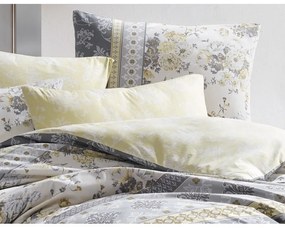 BedTex Vera pamut ágynemét szett szürke, 220 x 200cm, 2 db 70 x 90 cm