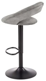 Bárszék 100x48 cm szürke/antracit