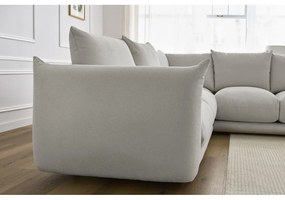 Világosszürke sarokkanapé Ernest – Bobochic Paris