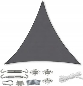 Kerti Napvitorla 300 x 300 x 300 CM Sekey Szürke Háromszög