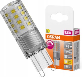 Led izzó Kapszula G9 4.4W 48W 600lm 2700K Meleg 320° Tompítható