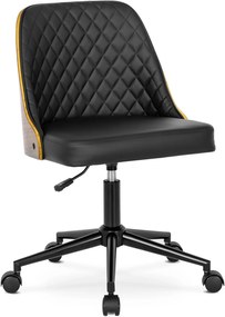 Elegáns Irodai Forgószék Fekete Színben. ALASKA