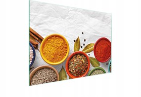 Üveg Vágódeszka 30x22 Fűszerek Edzett Üveg