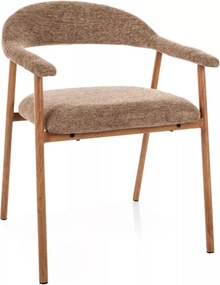 Lagos D Raven étkezőszék latte/tölgy