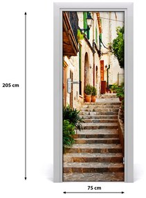 Ajtó tapéta Streets Spanyolországban 95x205 cm