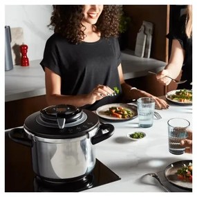 Tefal CLIPSO+ CHEF 8 l rozsdamentes kukta, nyomásfőző edény