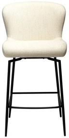Krémszínű kárpitozott bárszék (ülésmagasság 67,5 cm) Glam – DAN-FORM Denmark