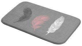 Szürke fürdőszobai kilépő 45x75 cm Penelope – douceur d'intérieur