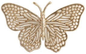 Fém fali dekoráció 26x16 cm Butterfly – Light &amp; Living