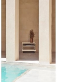 Krémszínű éjjeliszekrény Inari – Teulat