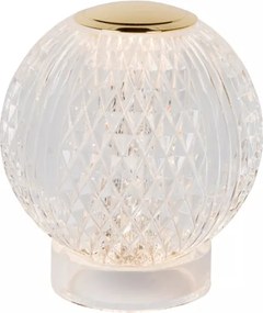 Lucide 13599/01/60 - LED dimmelhető újratölthető asztali lámpa CINTRA LED/1,5W/3,7V 1400 mAh