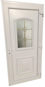 Yvette -AL- bejárati ajtó / fehér / 98x198 , 98x208 /