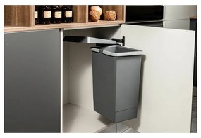 Beépíthető műanyag szemetes 24 l Swing 2.0 - Elletipi
