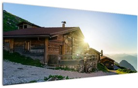 Kép - reggel az Alpokban, Tirol (120x50 cm)