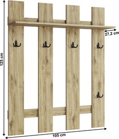 Fogas panel 105, navarra tölgy, DORSI