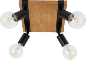 Spot Lámpa Fekete Molini ITALUX-SPL-2079-4