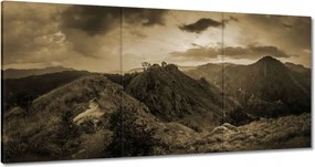 Festmények 120x60 Barna tájkép Tájkép