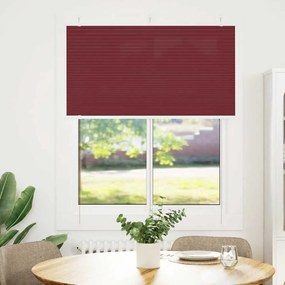 pliszírozott redőny Bordeaux piros 105x150 cm szövetszélesség