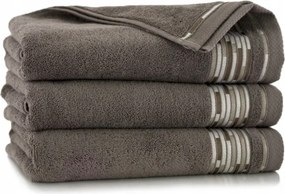 Pamut fürdőlepedő barna 70x140 cm 450g/m2 Roger