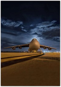 Poszterek 70x100 Nagy repülőgép repülőtér