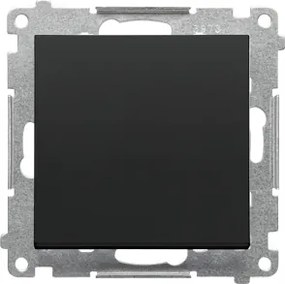 Egypólusú kapcsoló matt fekete Simon 55 TW1.01/149 Kontakt-Simon