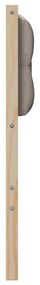 Fejtámla Egyéb Barna és taupe 140 cm Tömör fenyőfa