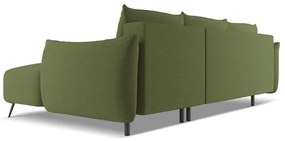 Zöld sarokkanapé (jobb oldali) Malie – Makamii