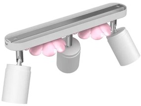 Spotlámpa FLOWER 3xGU10/8W/230V fehér