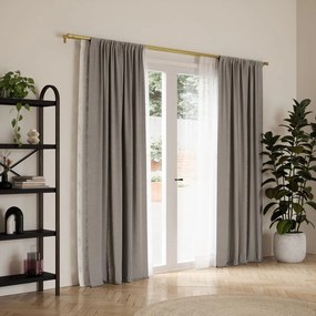 Acél bővíthető-dupla függönykarnis 91 - 168 cm Cappa – Umbra