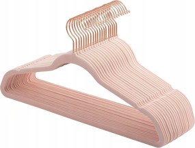 CRF026P01 Ruhaakasztó Bársonyos Csúszásgátló 360FOK Rózsaszín