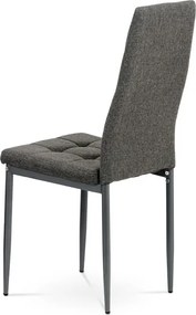 Étkezőszék, szürke, szövet, DCL-397 GREY2