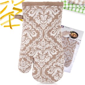 Konyhai pamut védőkesztyű forró edények kihúzásához