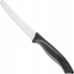 Univerzális Konyhai Kés Fogazott Fekete 105/215MM Hendi