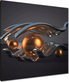 Vászonkép 70x70 Golyók a kézben