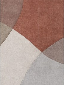 Bézs kézi szövésű gyapjú kerek szőnyeg ø 200 cm Hackney Clarissa – Ted Baker