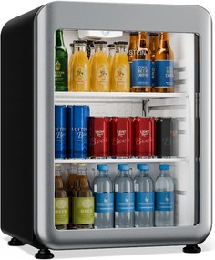 Klarstein Audrey Evo italhűtő | 64 x 47,5 cm | LED belső világítás | 85 W | 42 dB