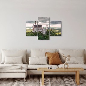 Kép - Vár sziklákon (90x60 cm)