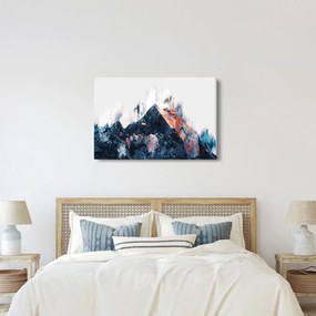 Kép - Absztrakt hegy (90x60 cm)