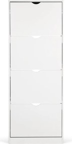 AVENBERG SLIM FLIP 4 Cipőtartó - fehér